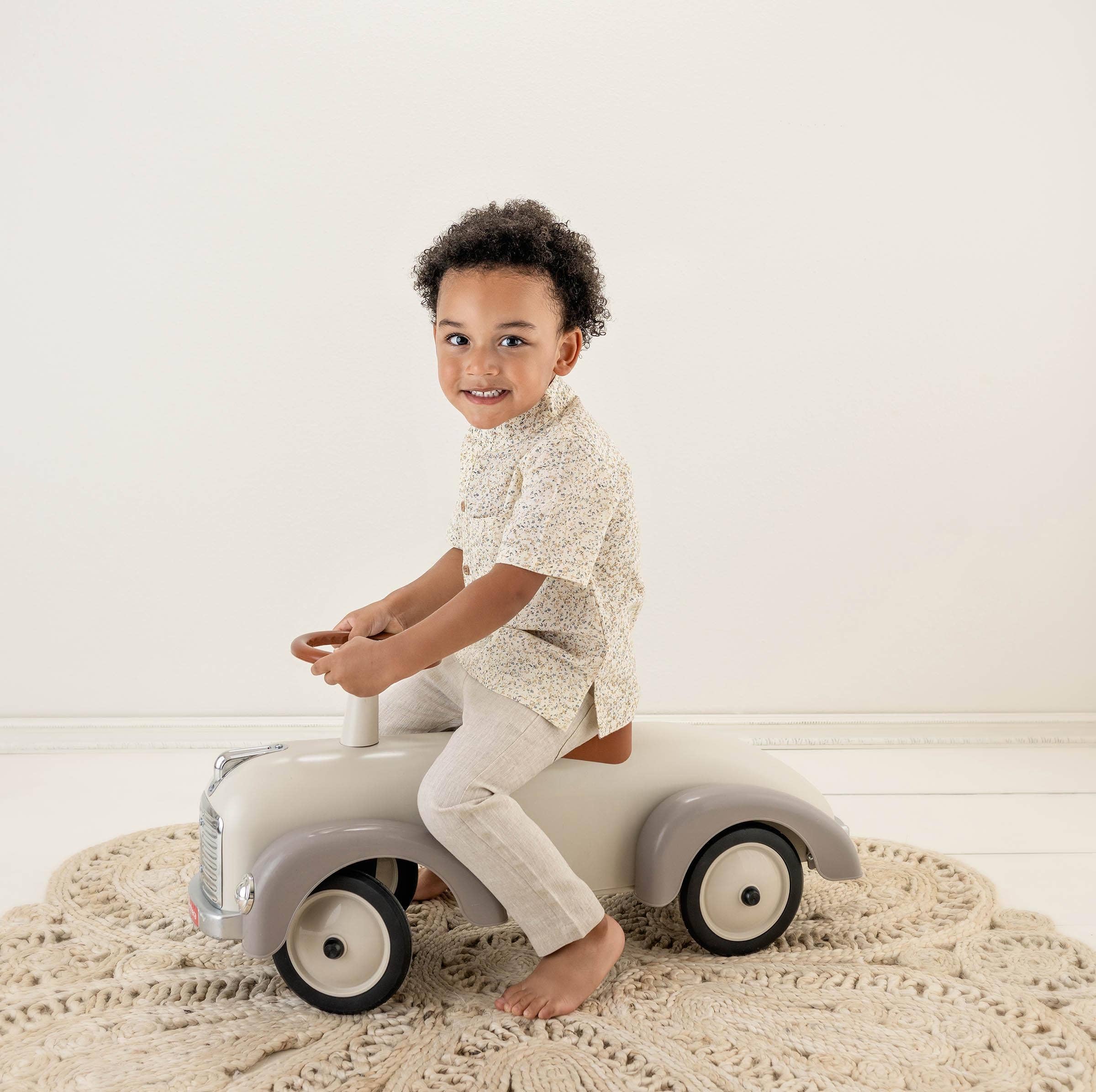 Levi Button Up Polo: Long sleeve