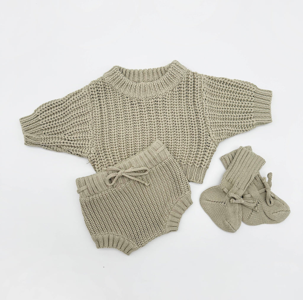 Sage Knit Set