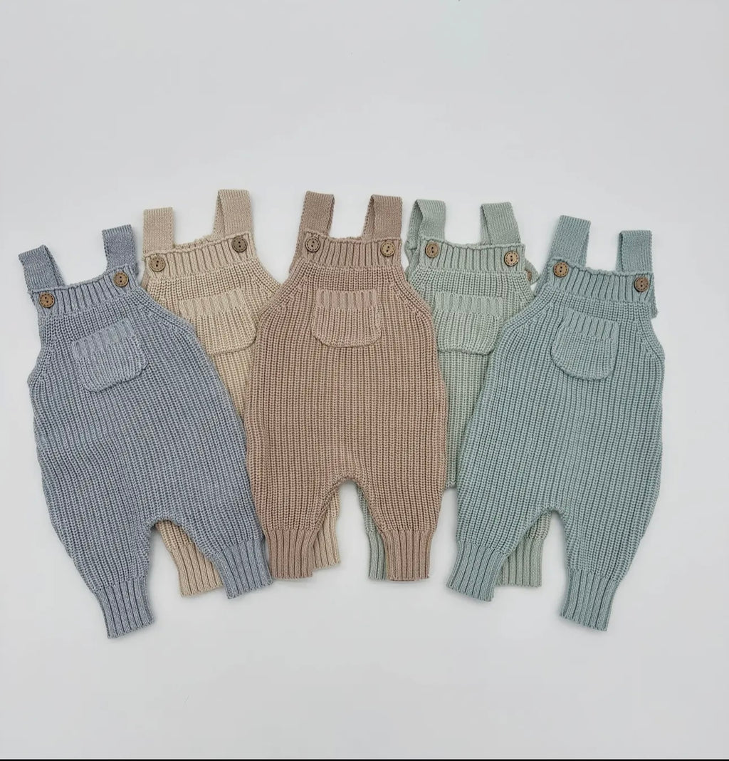 Lu knit overalls