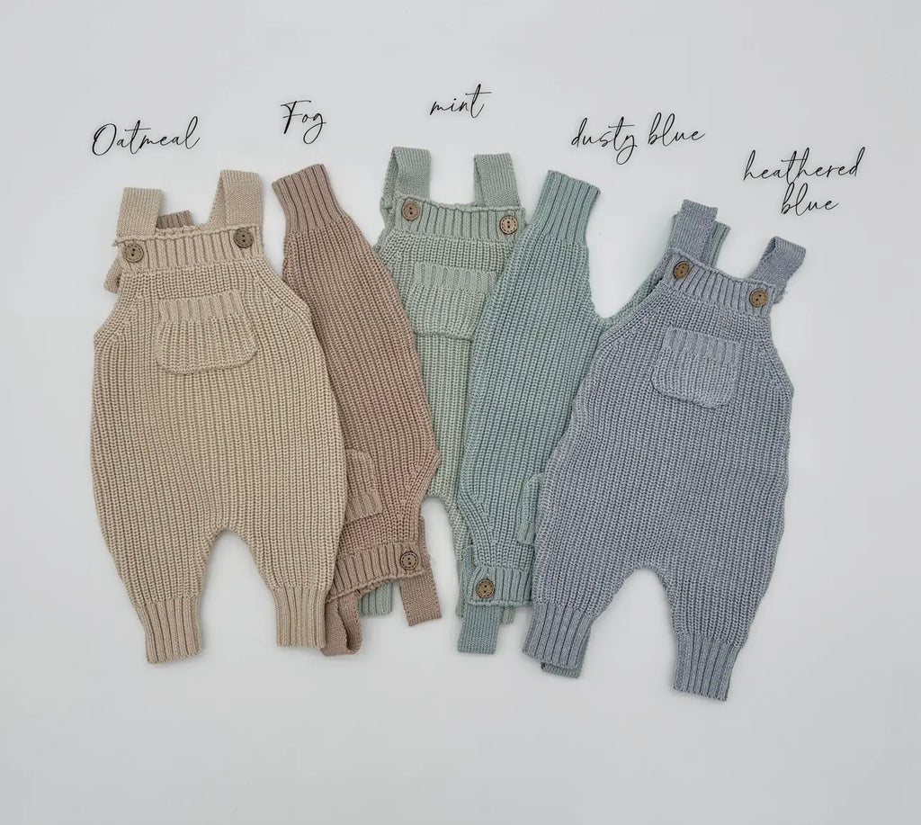Lu knit overalls