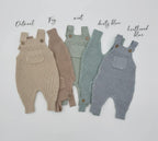 Lu knit overalls