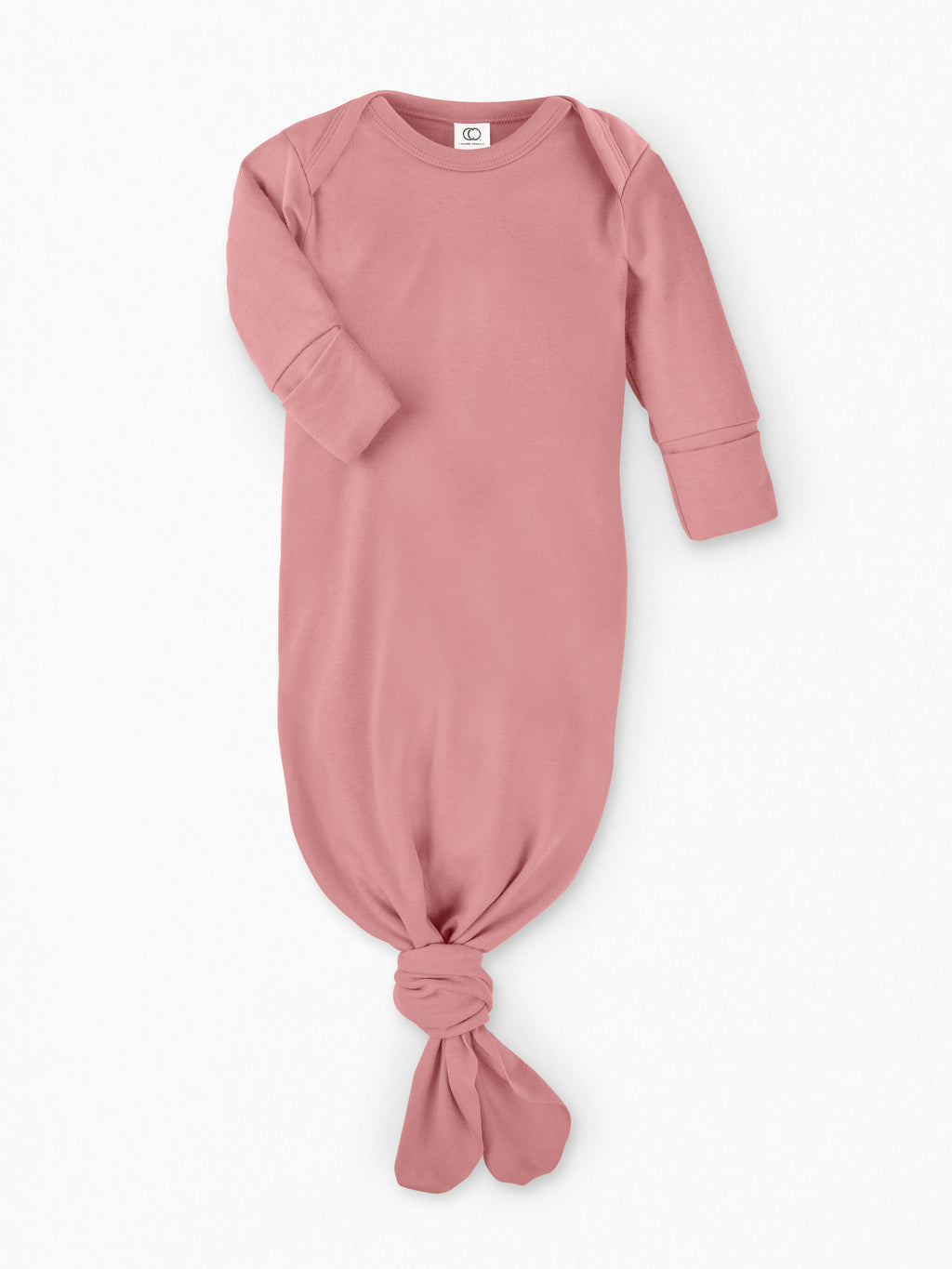 Newborn Gown & Knot Hat