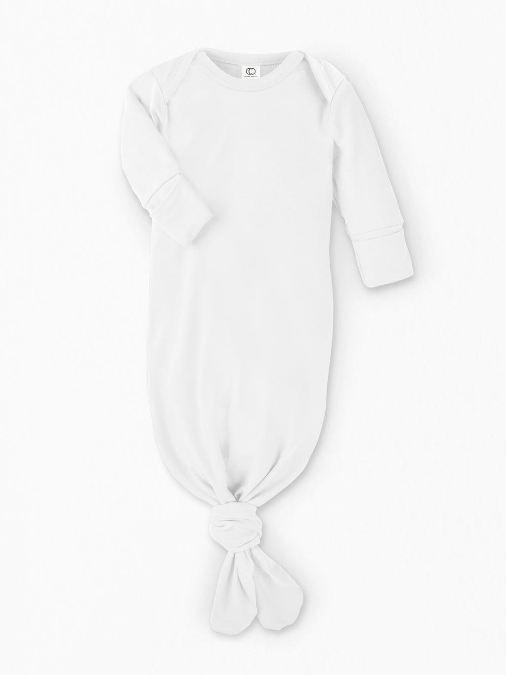 Newborn Gown & Knot Hat