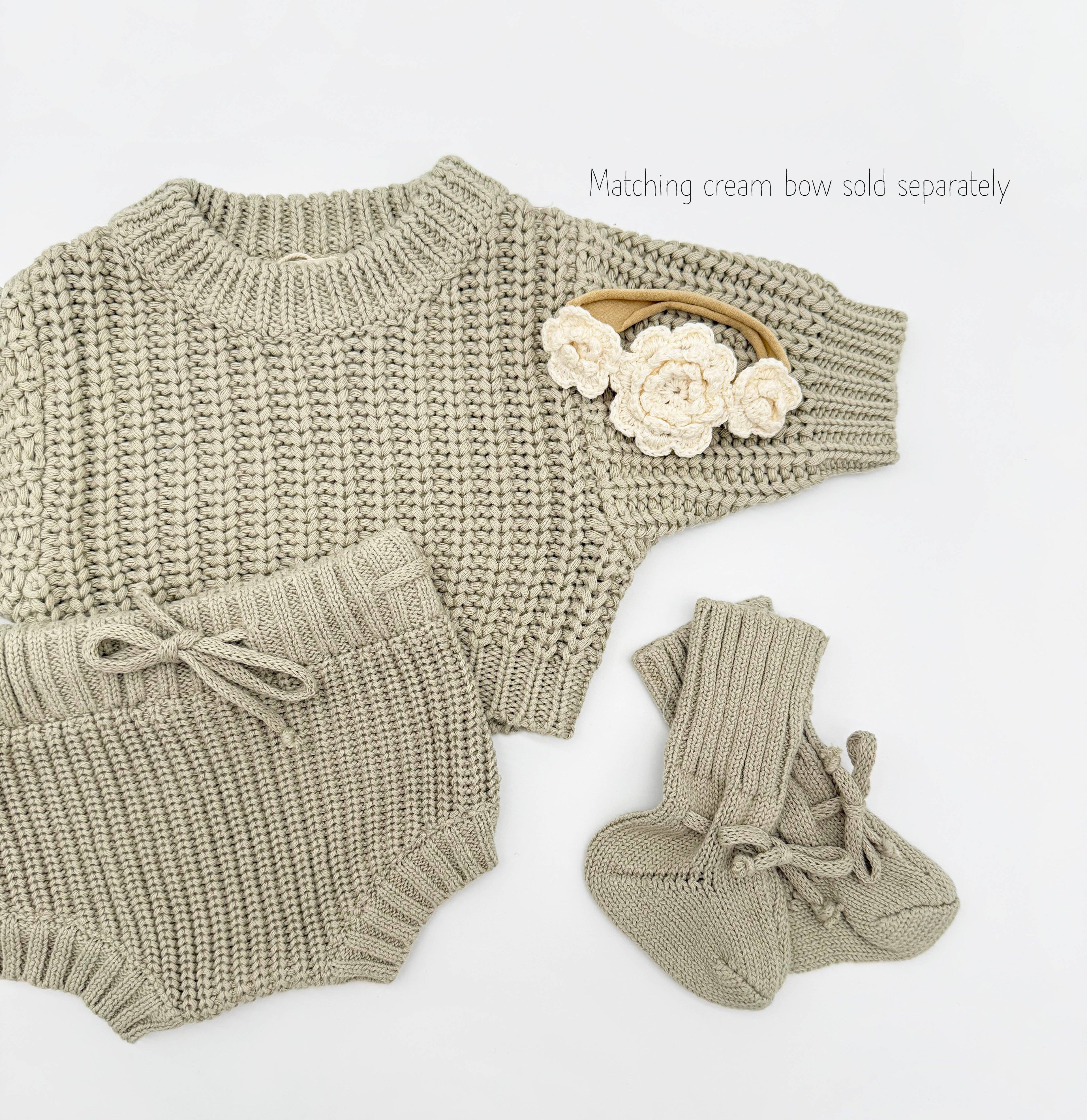 Sage Knit Set