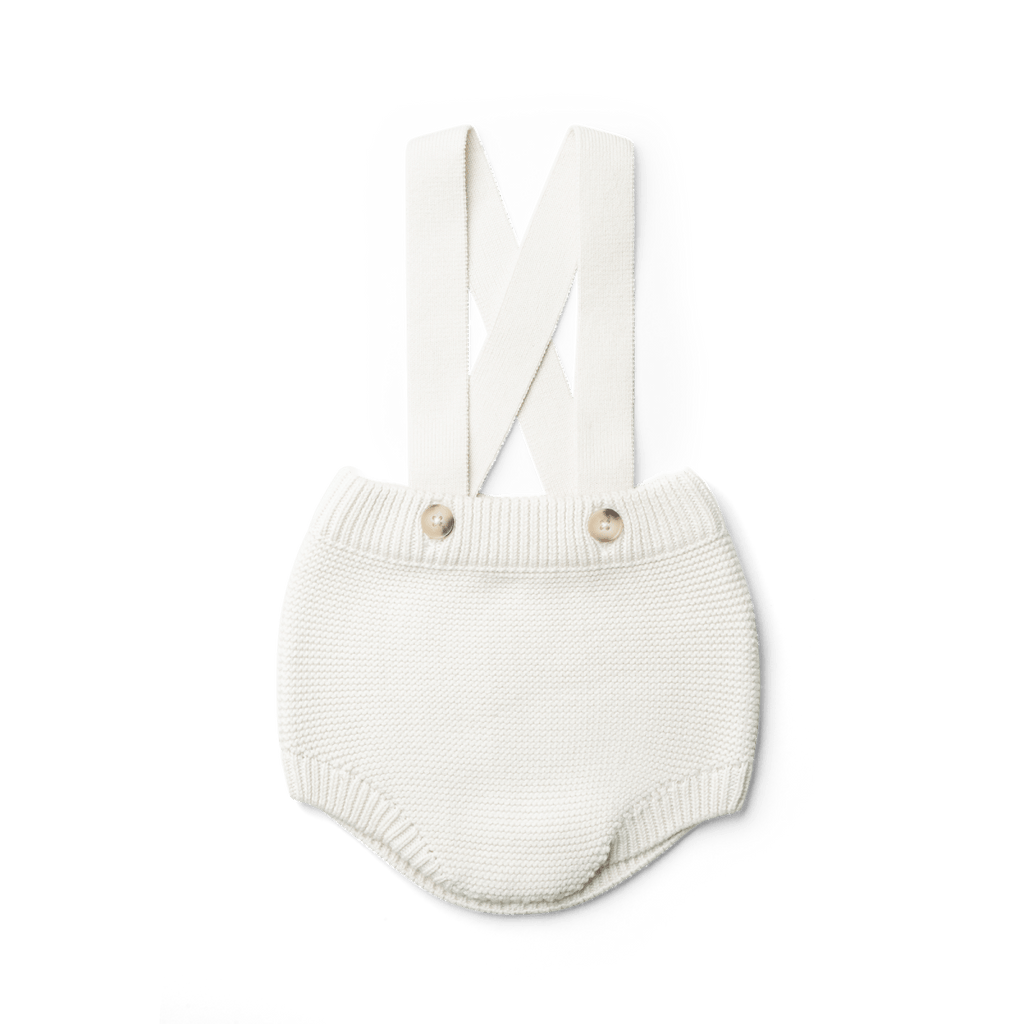 Knit Suspender bloomers | Cloud